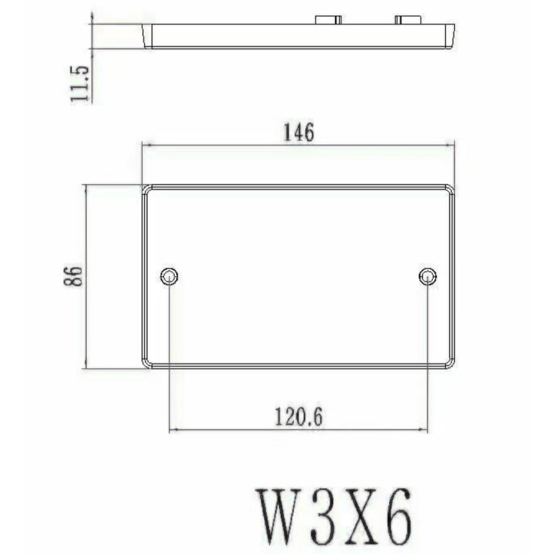 Bakelitt 13A 2 Gangs Switched Socket HK6213W