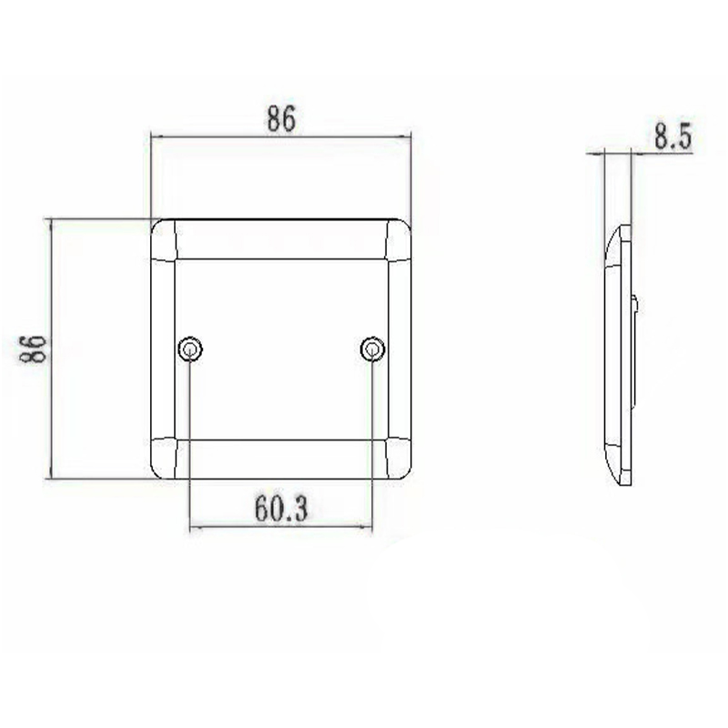 250W viftedimmer HK6351F Bakelitt bryteruttak