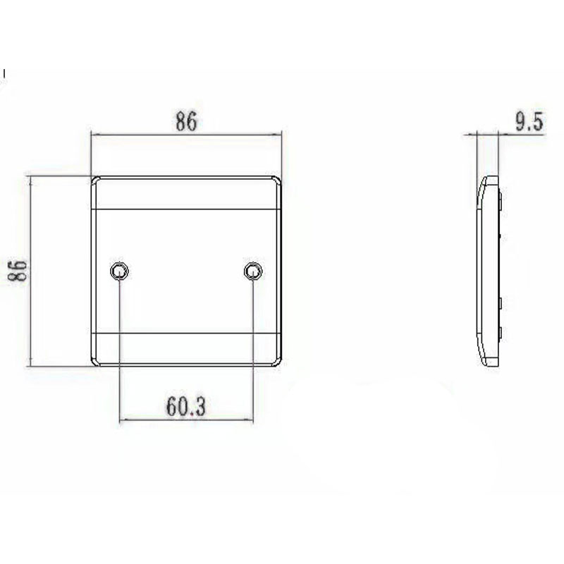 2 Gang 2 Way Bakelitt Switch HK6122V